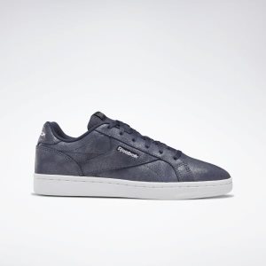 Reebok Royal Complete Clean LX Turnschuhe Damen - Navy/Weiß Silber - DE 127-XEF